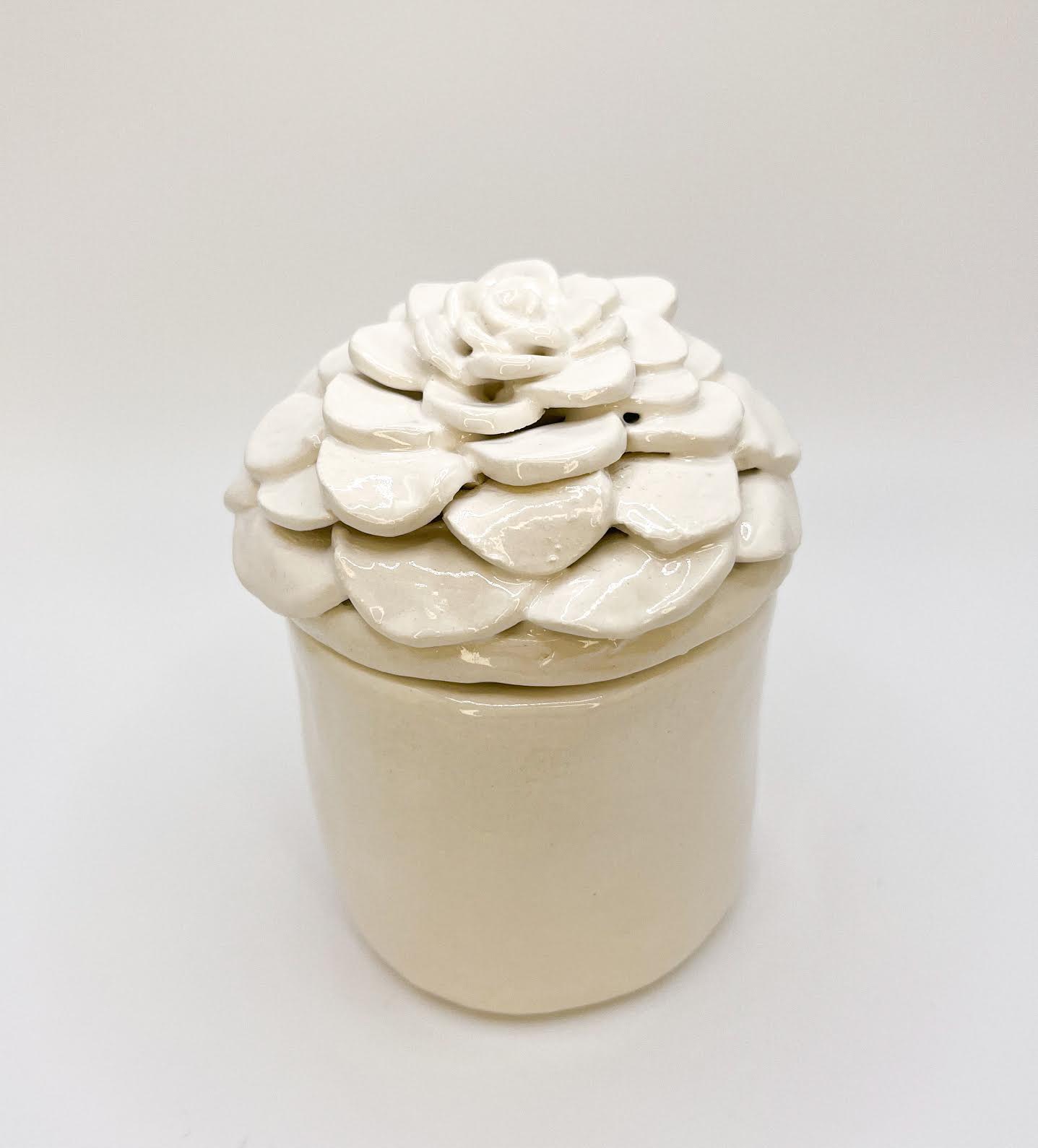 White Flower Box