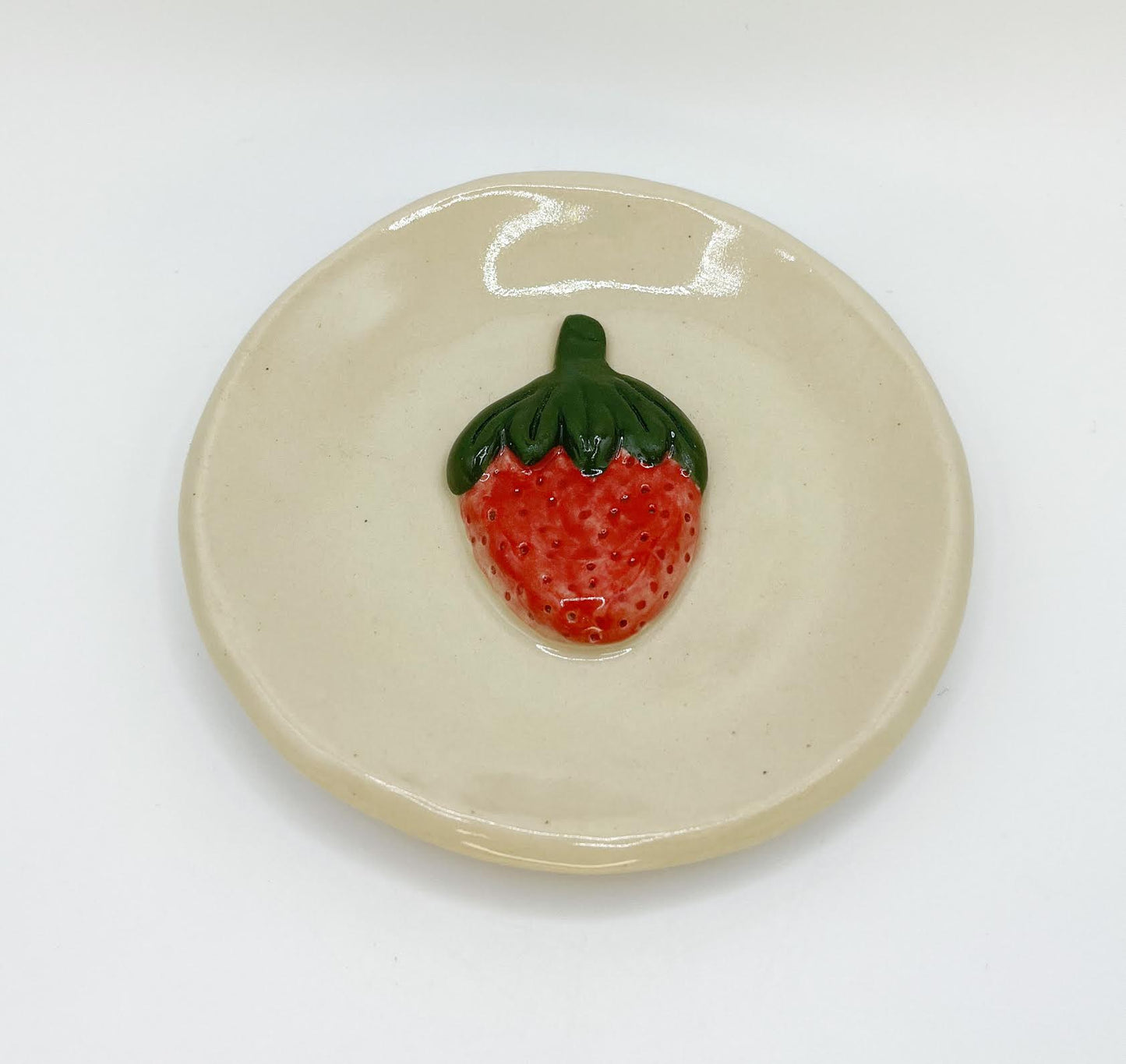 Small Single Strawberry Dish