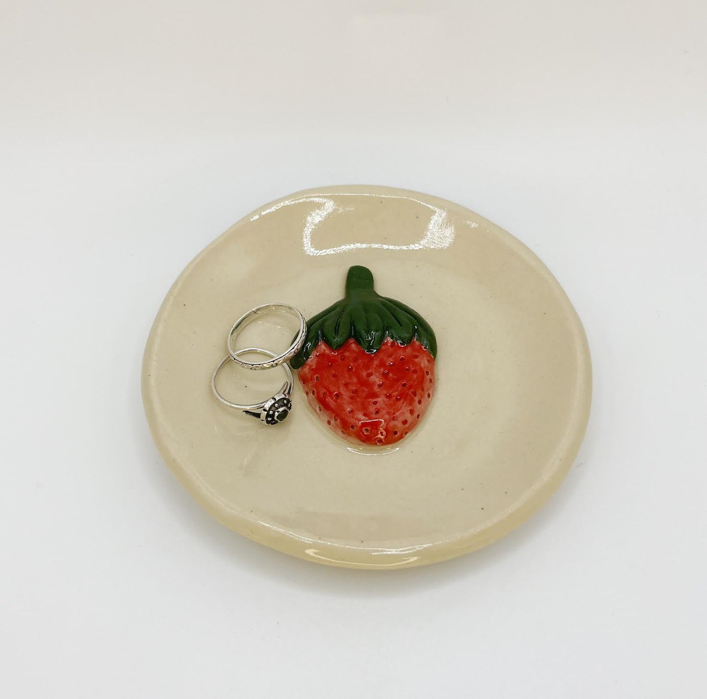 Small Single Strawberry Dish